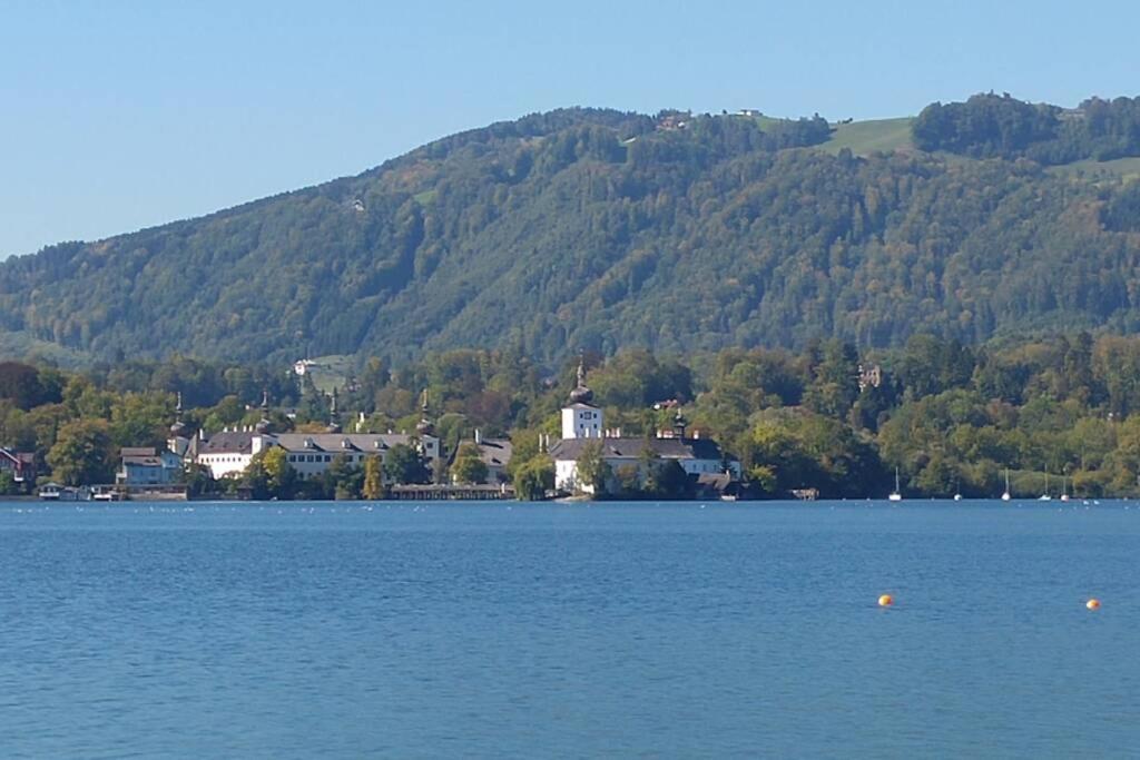 Altstadtwohnung Traunstein mit Traunseeblick 1A Gmunden Exterior foto